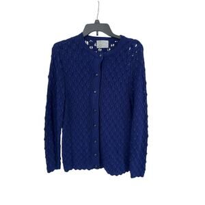 "VINTAGE" Billie Joe Button Up Sweater,70'S?Grandma,Academia,Preppy,Quiet Luxury